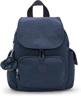 Kipling CITY PACK MINI Small backpack, Blue Bleu 2, 14x27x29 cm (LxWxH)
