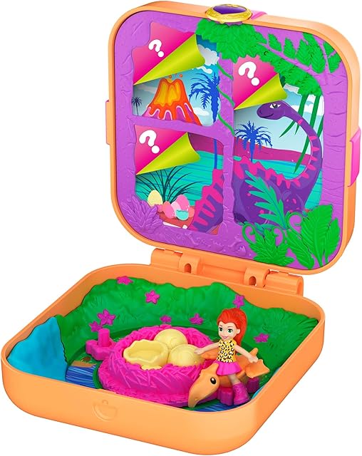 Polly Pocket GKV10 Dino Discovery Compact