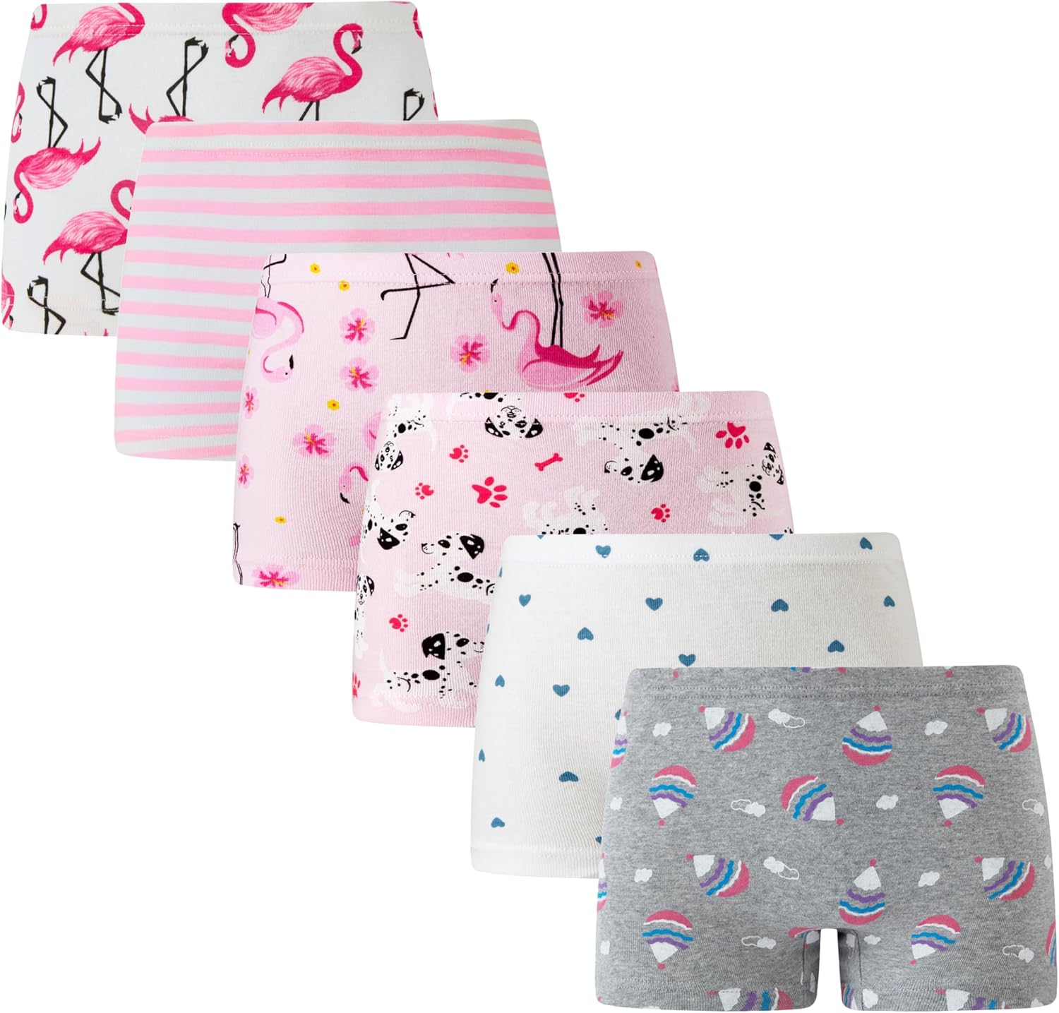 Winging Day Little Girls' Cotton Panties Baby Toddler Soft Underwear Multipack