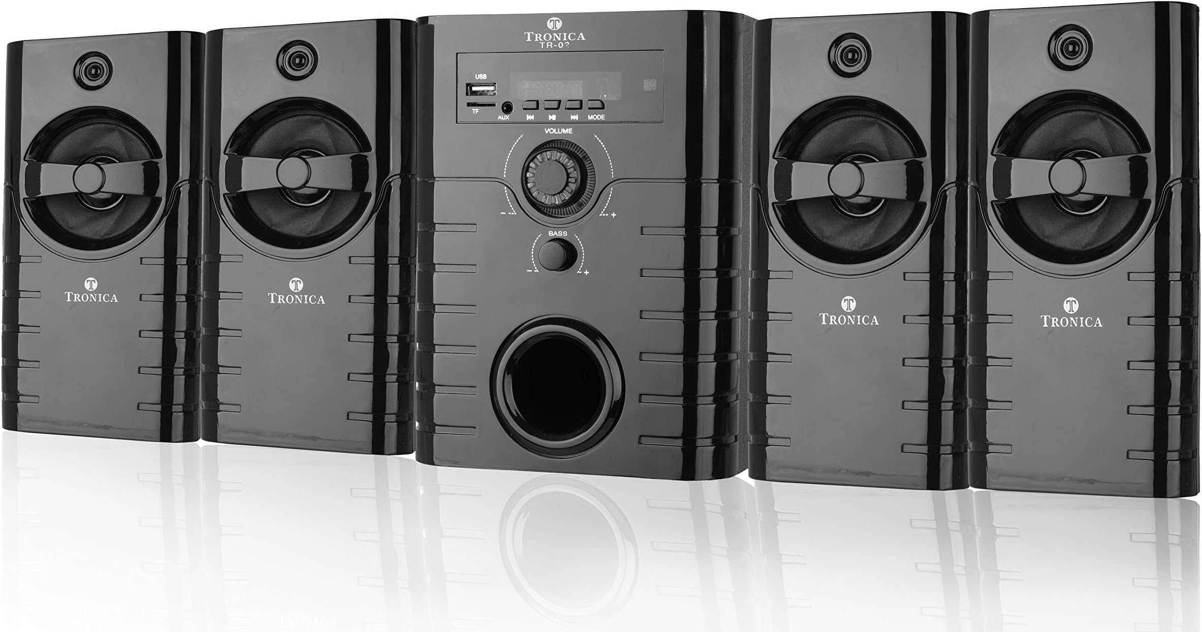 TRONICA Republic Series 4.1 Bluetooth Home Theater with FM/AUX/USB/SD Card Support Along with All Function Remote Control