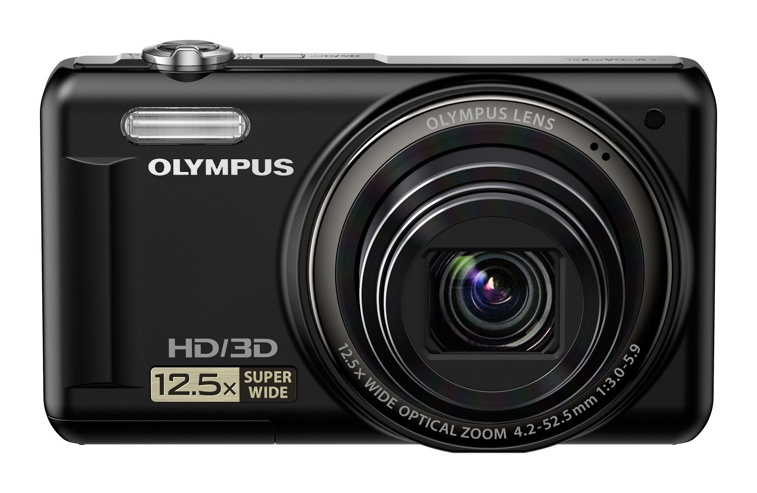 Olympus VR-330 Appareil Photo Numérique Compact 14 Mpix zoom 12.5 x écran 3 pouces Noir