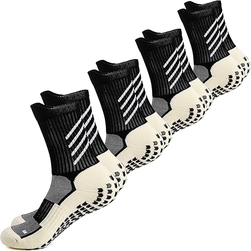 GOGOGOAL Anti-slip Athletic Socks Men Women Grip Football Sock Non-slip Training Sock for Soccer Basketball Yoga Gym...
