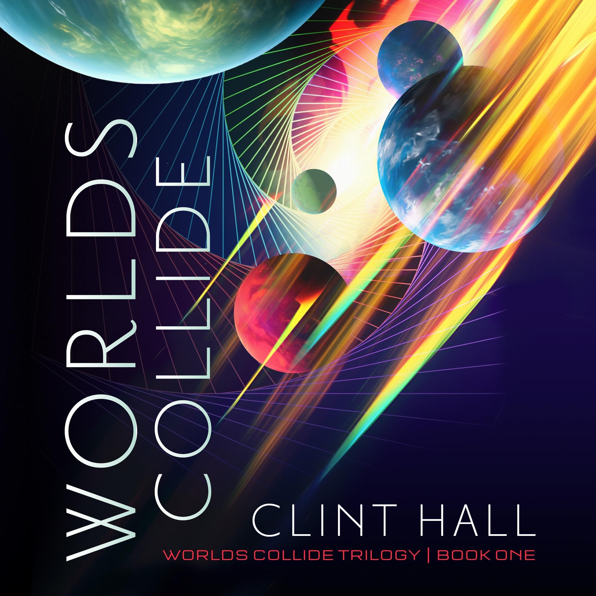 Cover art for Worlds Collide