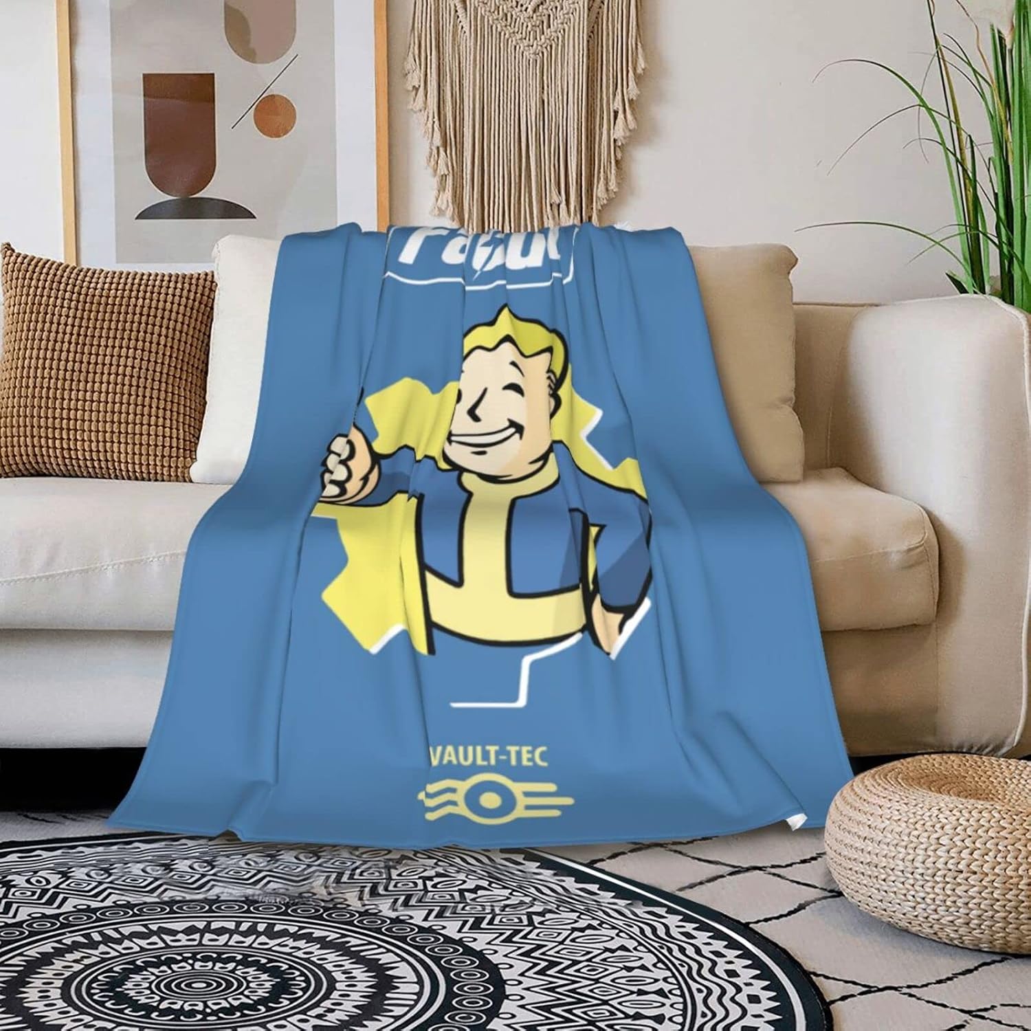 Flannel Fleece Blanket Super Soft Warm Cozy Bed Blanket Plush Lightweight Sofa Throw Blanket