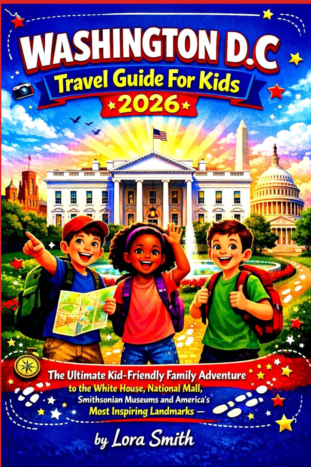 WASHINGTON D.C Travel Guide For Kids 2026: The Ultimate Kid-Friendly Family Adventure to the White House, National Mall, Smithsonian Museums and America’s Most Inspiring Landmarks
