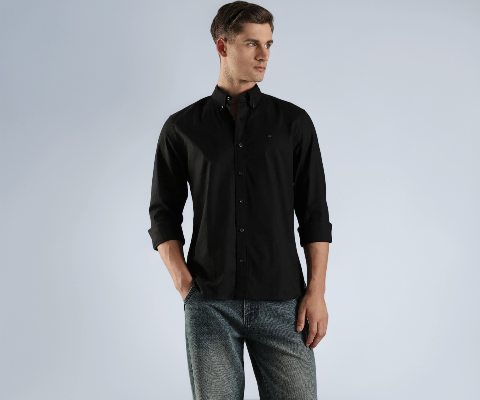Tommy Hilfiger Men Button Down Shirt