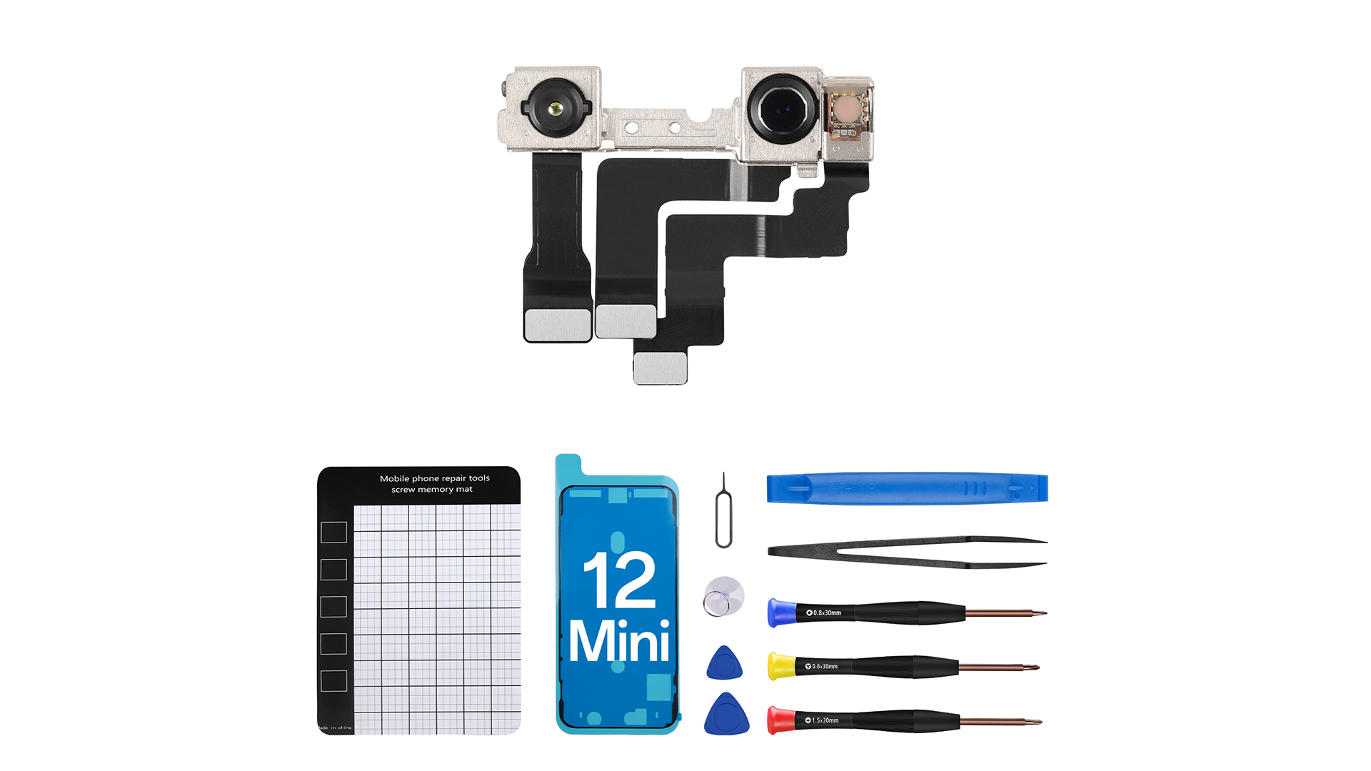 Amazon.com: CYKJGS for iPhone 12 Mini Front Camera Replacement