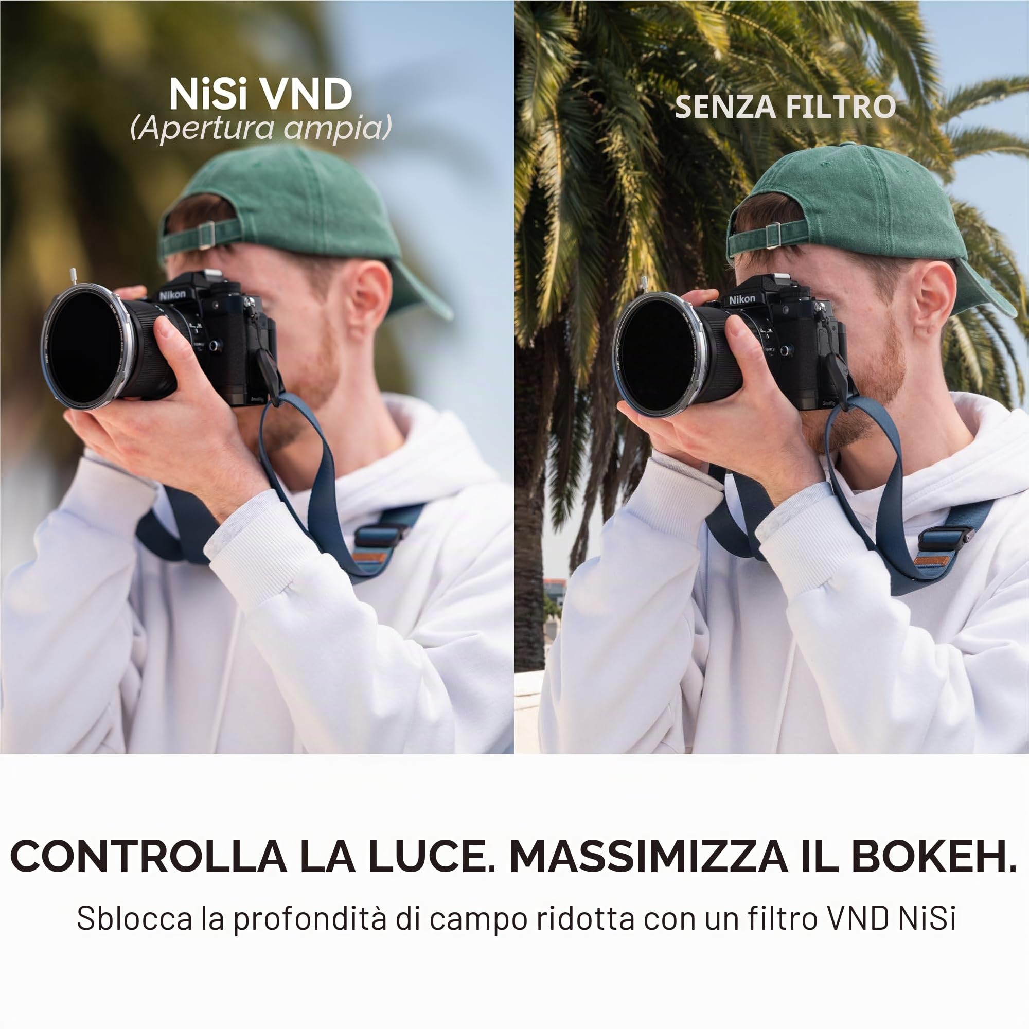 NiSi True Color - Filtro ND variabile, 1-5 stop, 82 mm