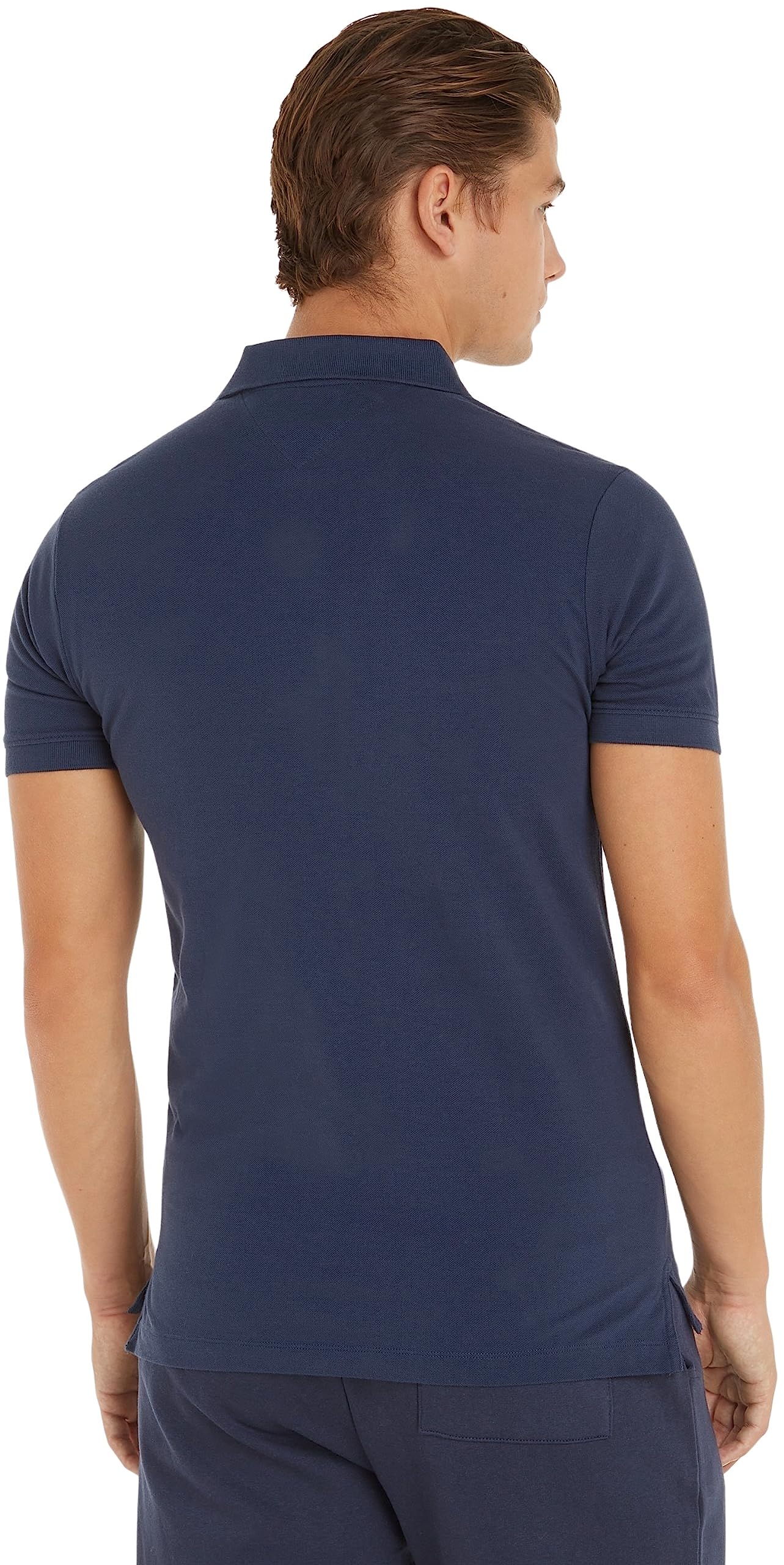 Tommy Jeans Polo de Manga Corta Hombre Slim Fit