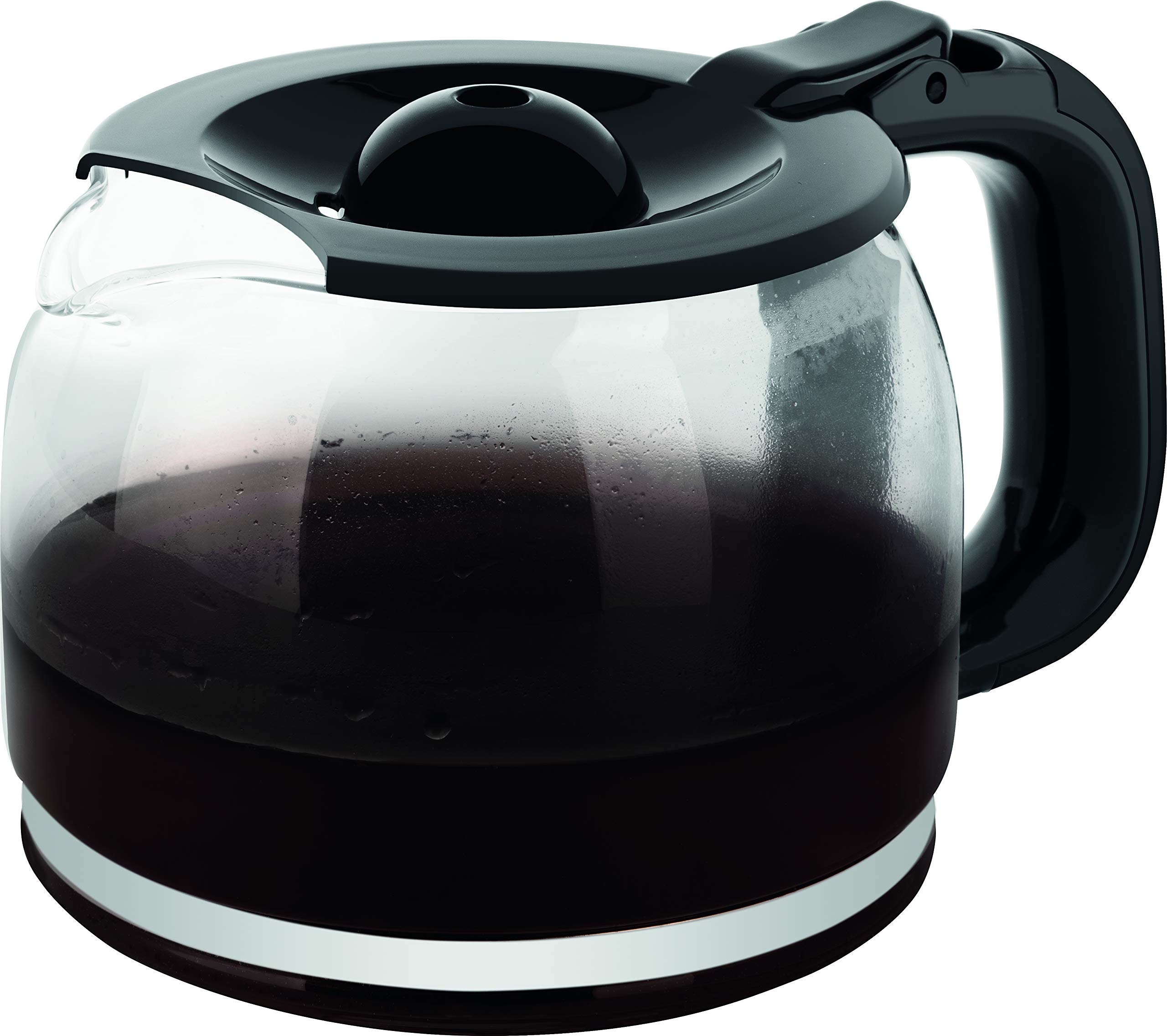 ECG Cafetera – Cafetera de filtro – Té – 12 tazas – 1,5 litros – Interruptor con indicador LED – Función antigoteo – Negro KP 2115 Black