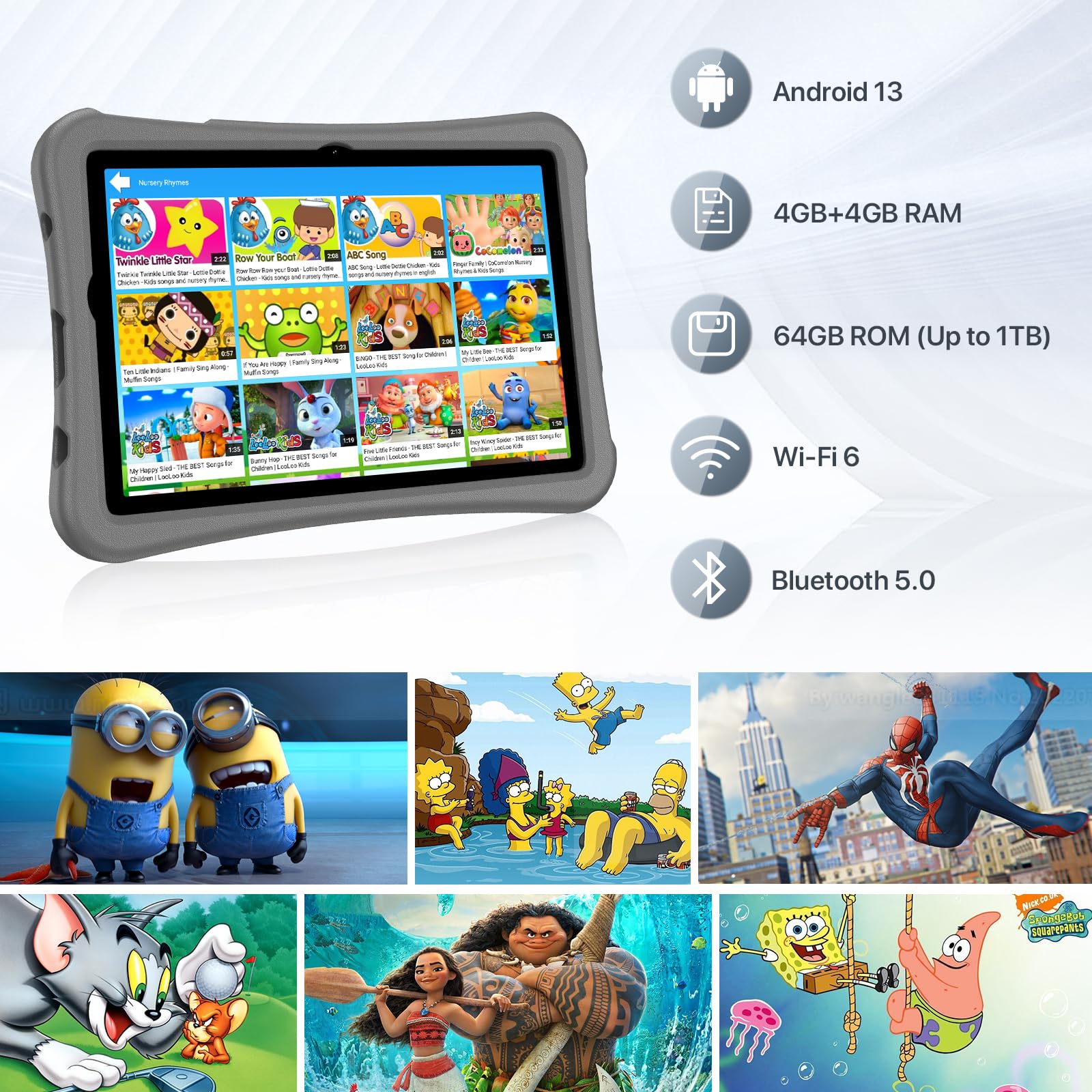 Tablette Enfant 10 Pouces UMIDIGI Tablette Pour Enfant 10,1 Android 13, G2 Tablette Tablette Enfant 3 Ans