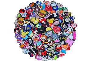 50pcs Random Cartoon Shoe Charms for Kids Boys Girls Crocs