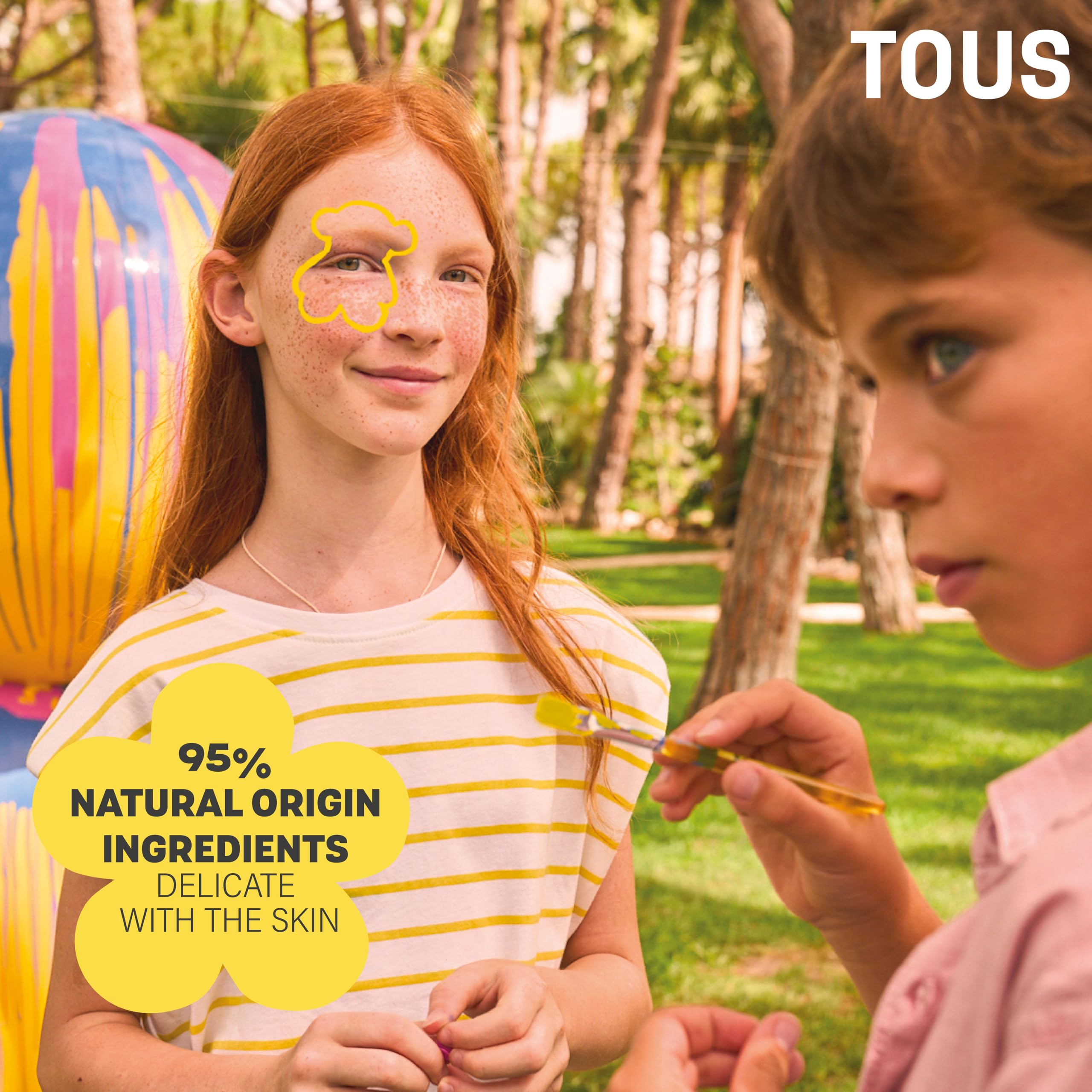 TOUS Eau de Toilette for Boys and Girls, Gentle on Children's Sensitive Skin and Ideal for Everyday Use, 3.4 Fl Oz