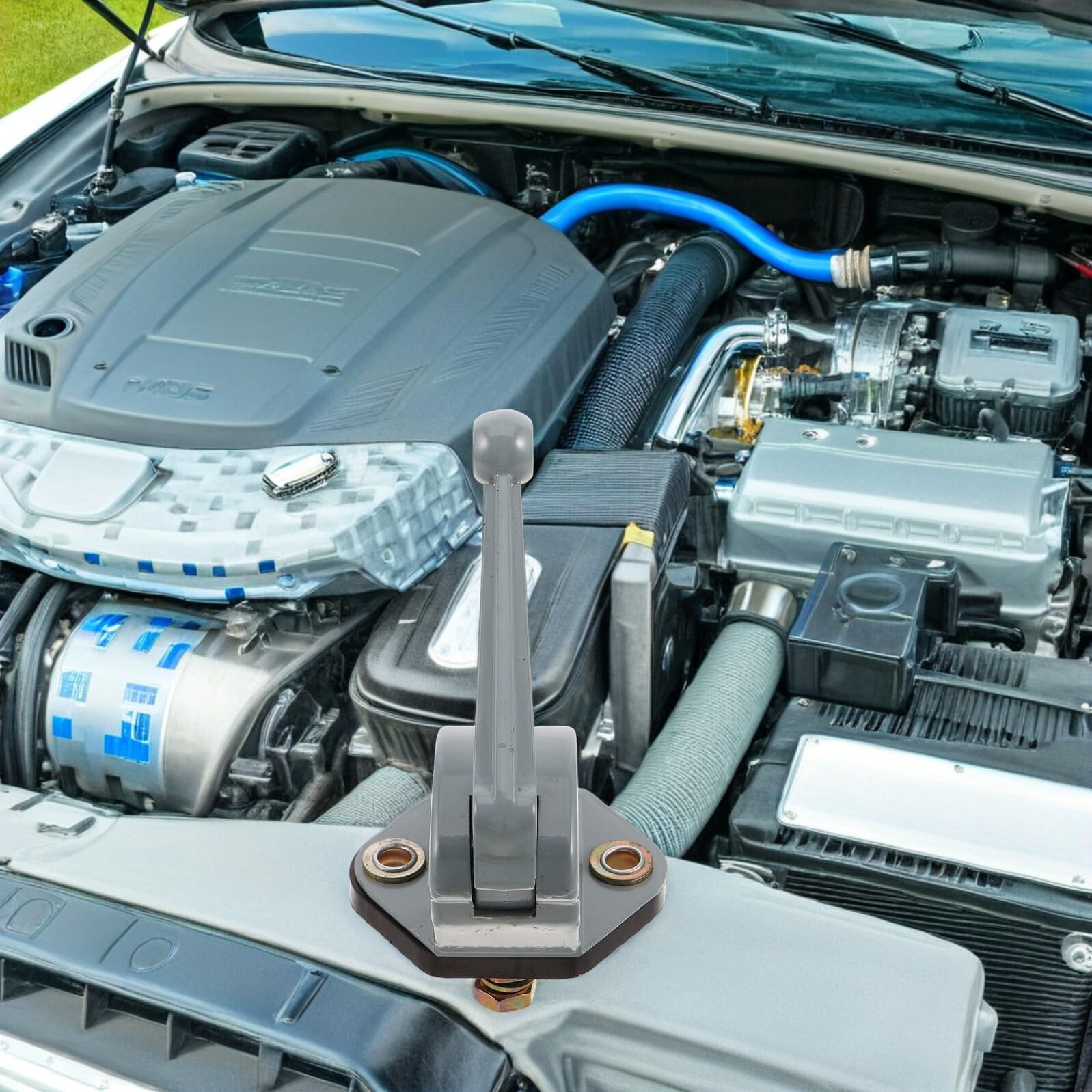 Interruttore Manuale di Disconnessione Batteria per Carrelli Elevatori | Argento, Rame Ferro Lega di Alluminio, Chiave e Targhetta Inclusi, per Rv e Loader