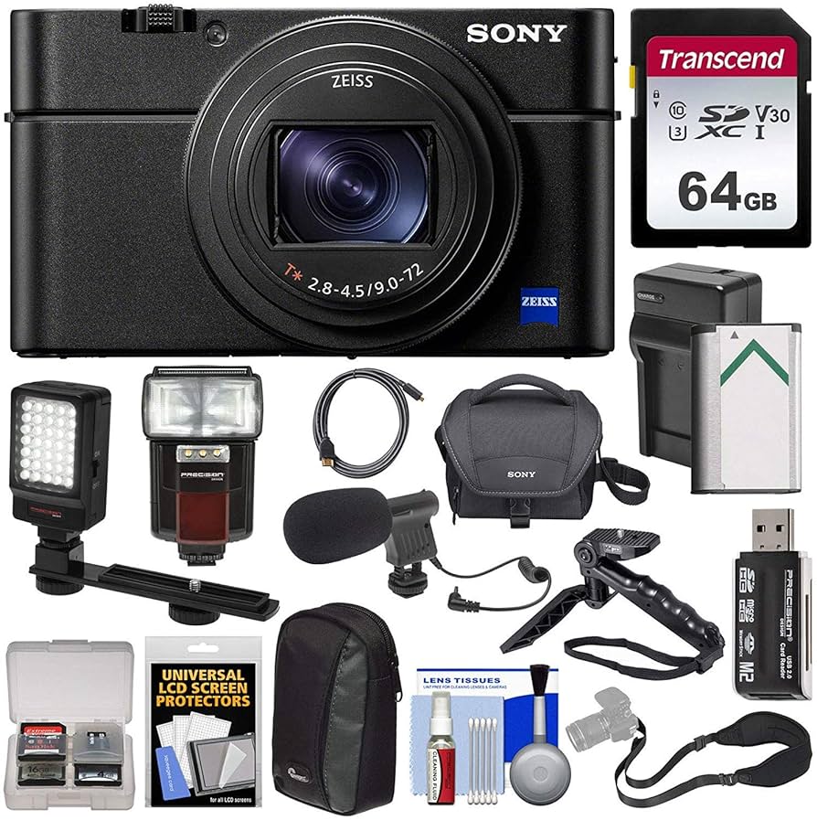 Amazon.com : Sony Cyber-Shot DSC-RX100 VII 4K Wi-Fi Digital
