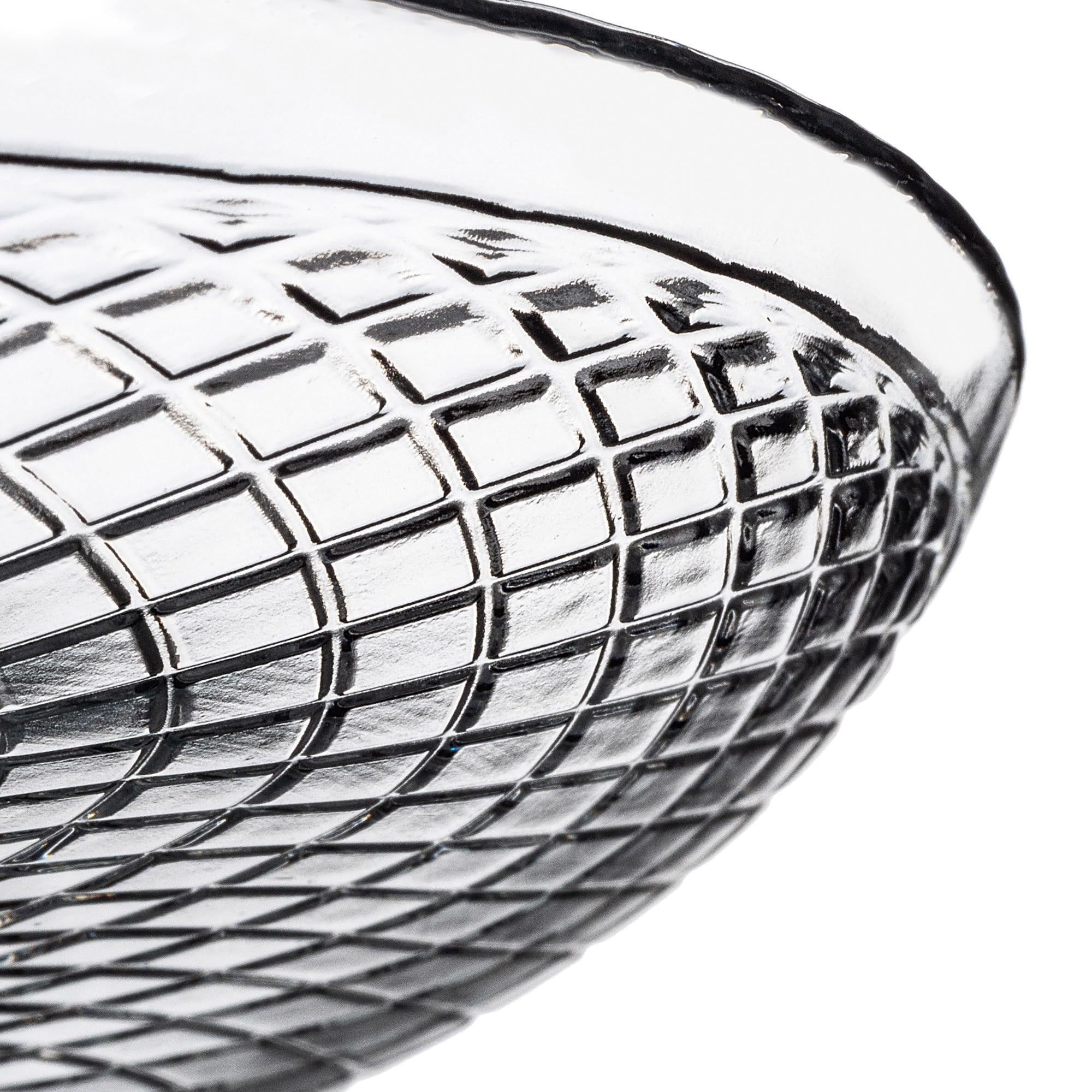KADAX Lot de 6 assiettes rondes en verre transparent de 30 cm, grandes assiettes de service en verre, idéales comme assiettes à dessert, assiettes plates ou assiettes de présentation