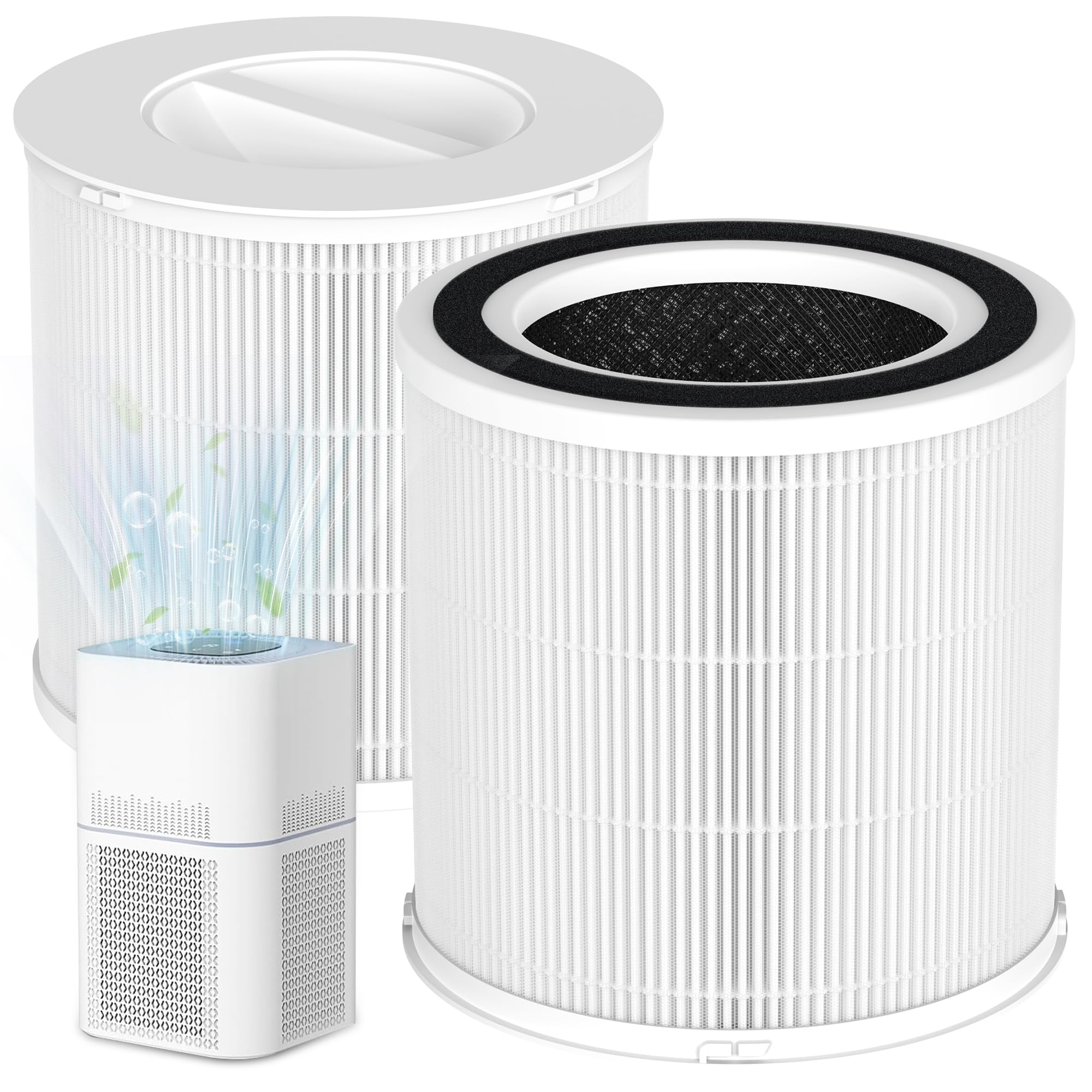 Amazon.com: FCFMY 2 Packs AP301 AP302 True HEPA Replacement Filter