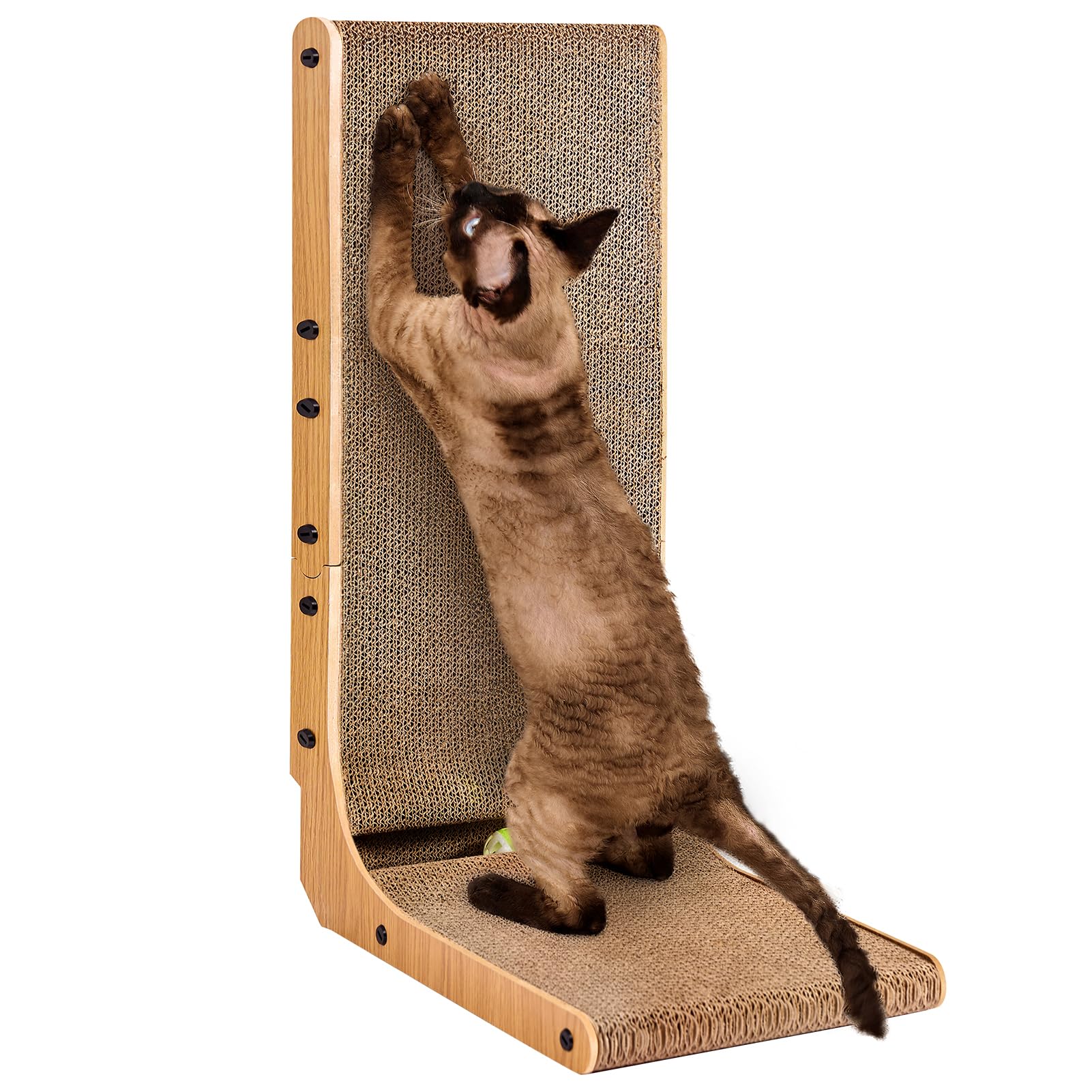 Amazon | EHEYCIGA 猫 爪研ぎ 猫 爪とぎベッド 猫 つめとぎ 猫 家 L 猫