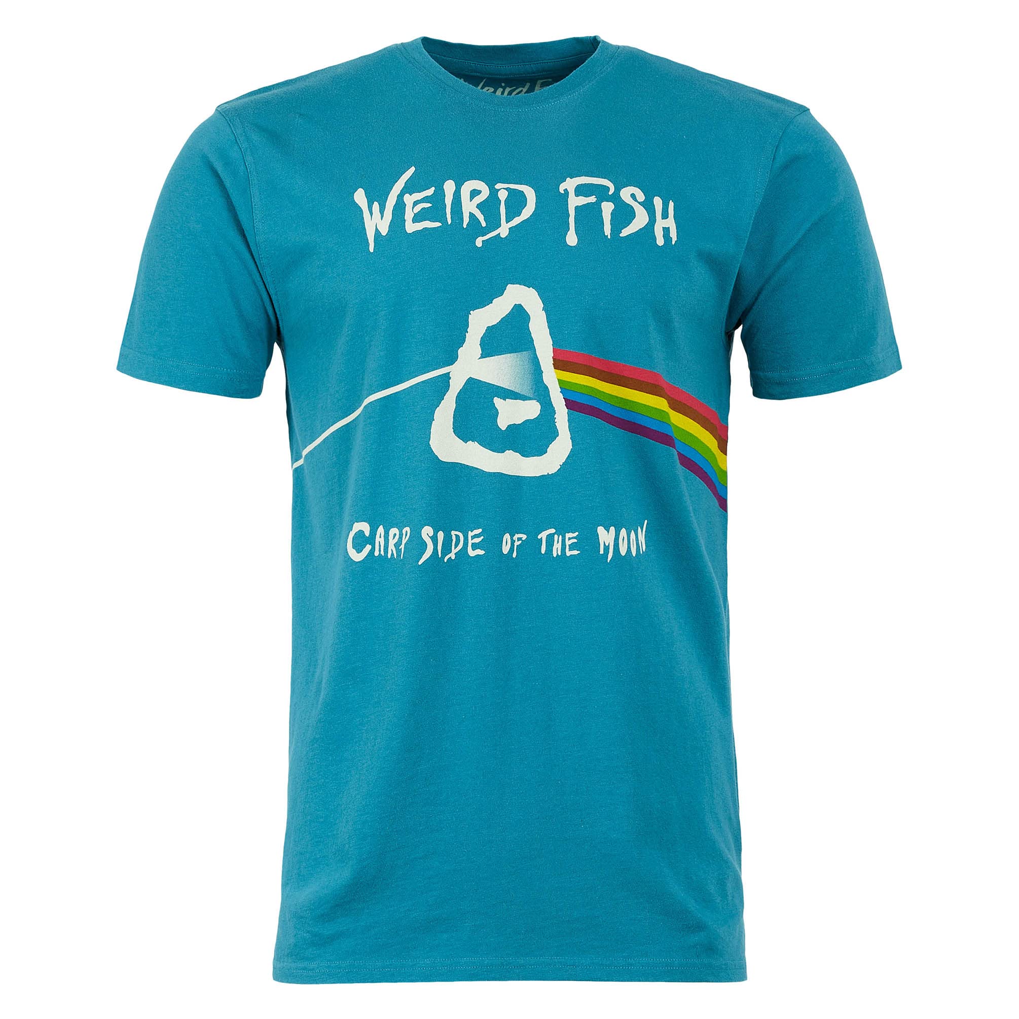 Weird Fish Carp Side Artist T-Shirt Black