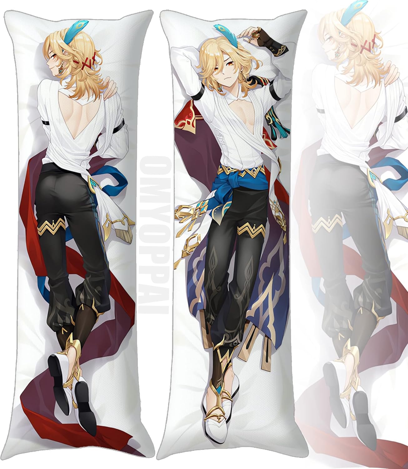 OMYOPPAI Anime Genshin Impact Kaveh Dakimakura Hugging Body