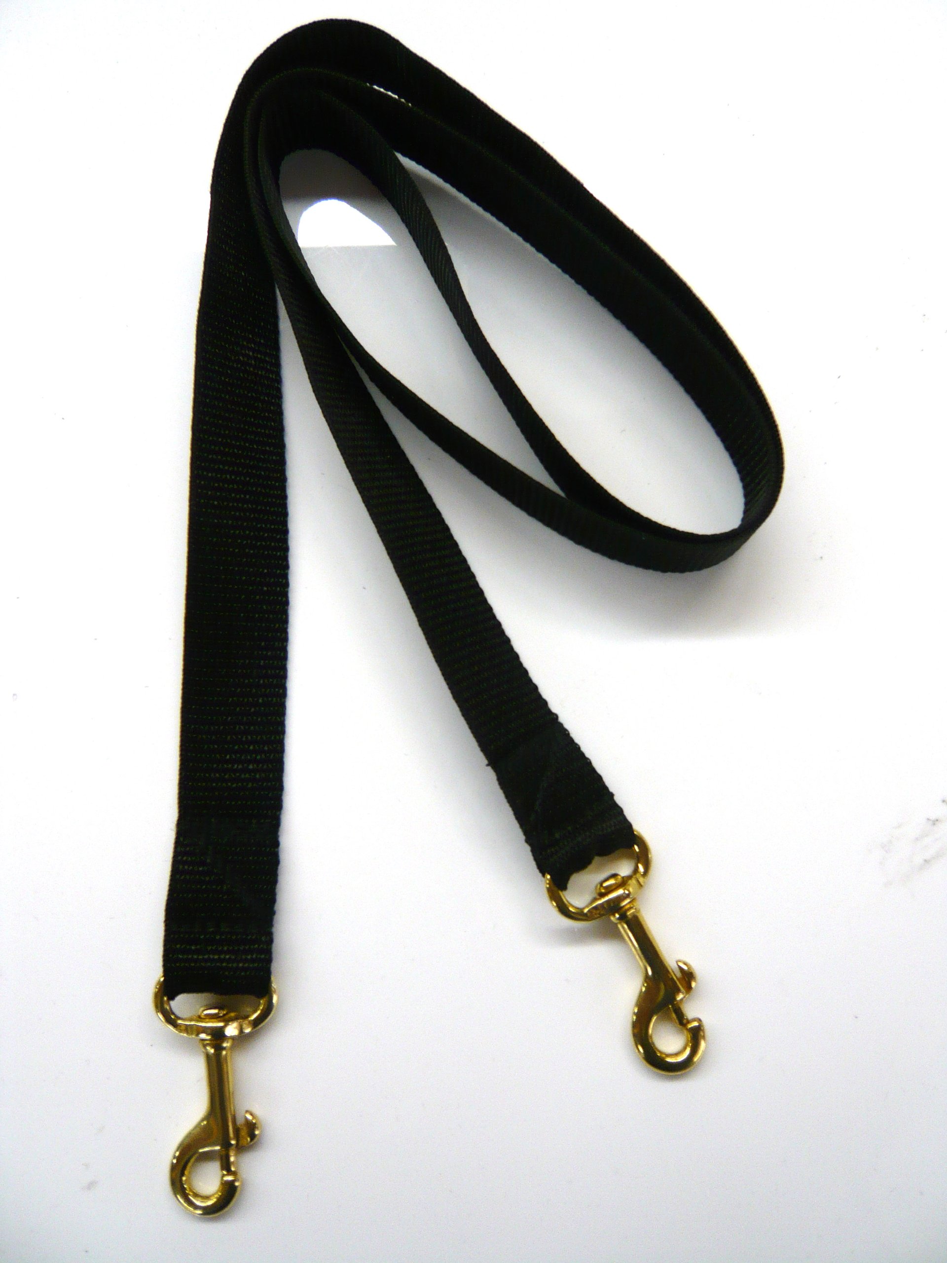 Tether. Solid Brass Snap Hooks. Dock tie out accessory strap. Made in The USA.