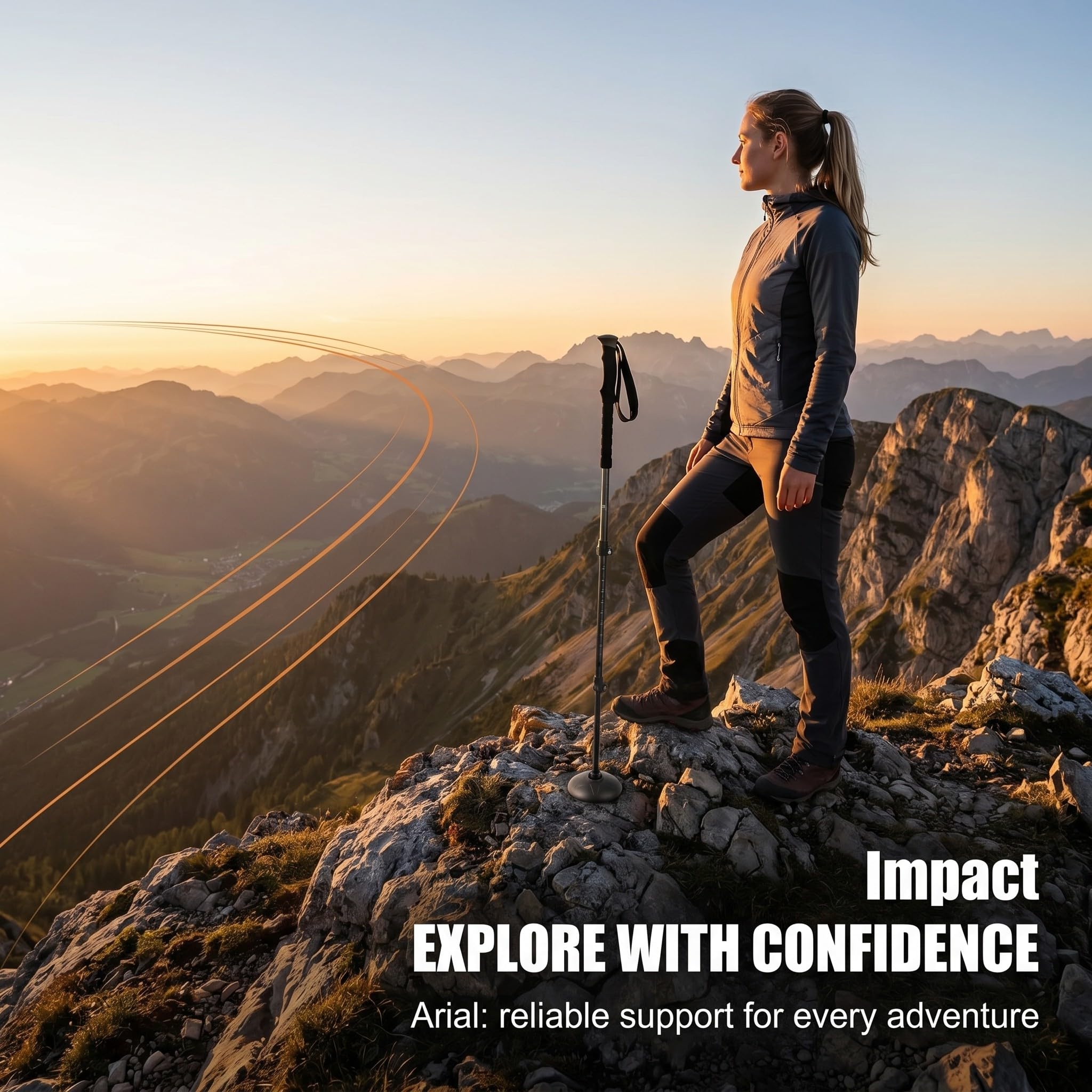 6 Pezzi Accessori per Bastoncini da Trekking e Sci 4 Rotelle per Fango e Neve e 2 Punte di Ricambio Universali per Escursionismo e Camminata Nordica