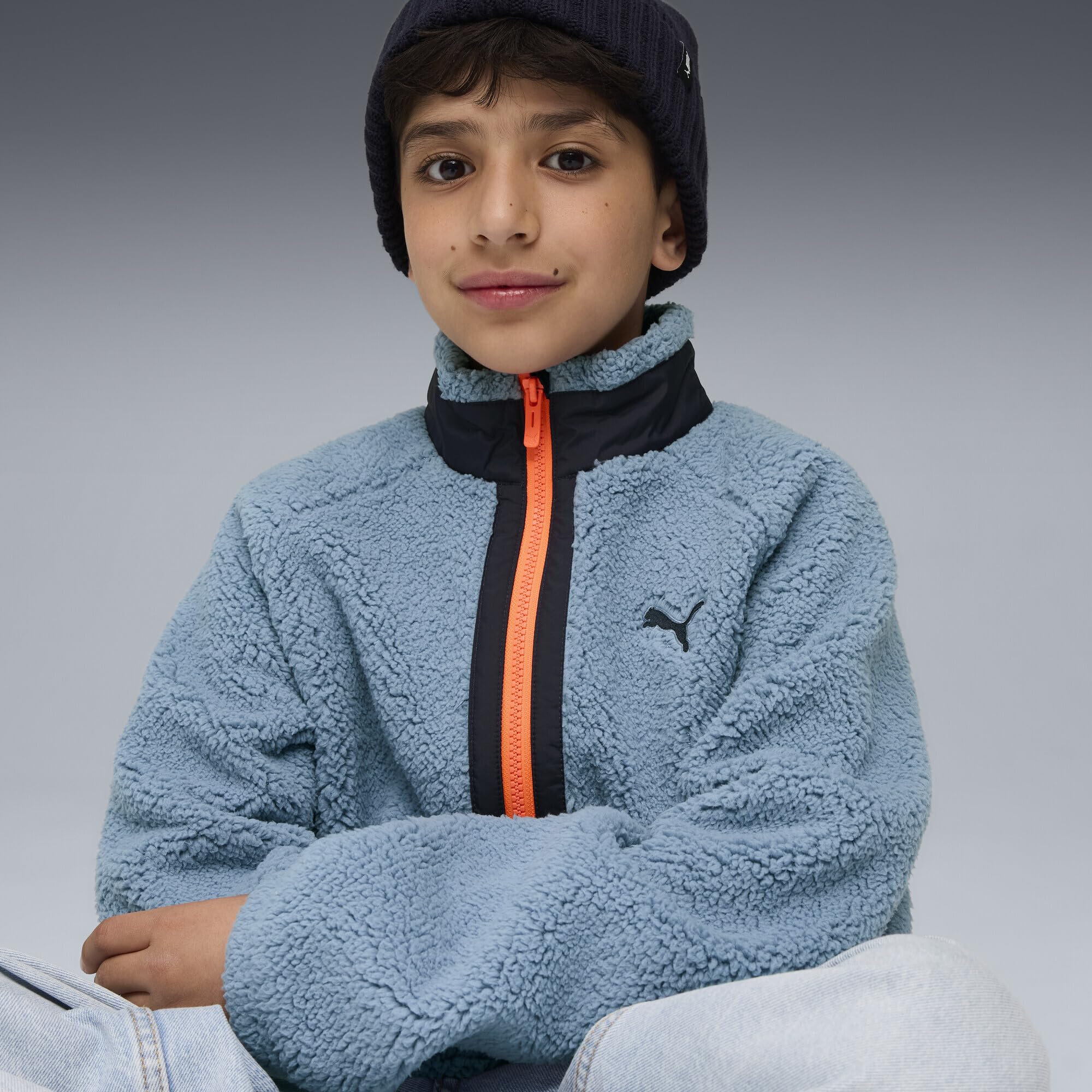 PUMA Hybrydowa kurtka Sherpa dla dzieci, unisex, 1 szt
