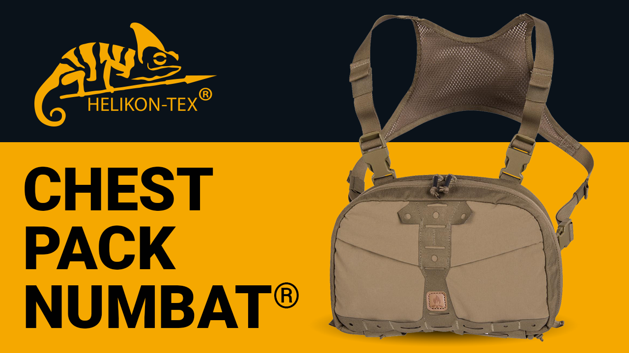 Amazon.com : Helikon-Tex Bushcraft Line, Chest Pack Numbat Coyote