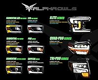 Vista 8 de Alpha Owls 8711378 Projector Headlights With Switchback Sequential LED Bar & Startup Light - Black Amber Fits 2004-2008 Ford F150 / 2006-2008