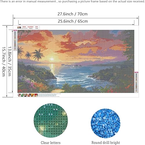 Miniatura 4 de Kits de pintura de diamante 5D para adultos, kits de arte de diamantes de vaca de ensueño azul, kits de arte para principiantes, kits de