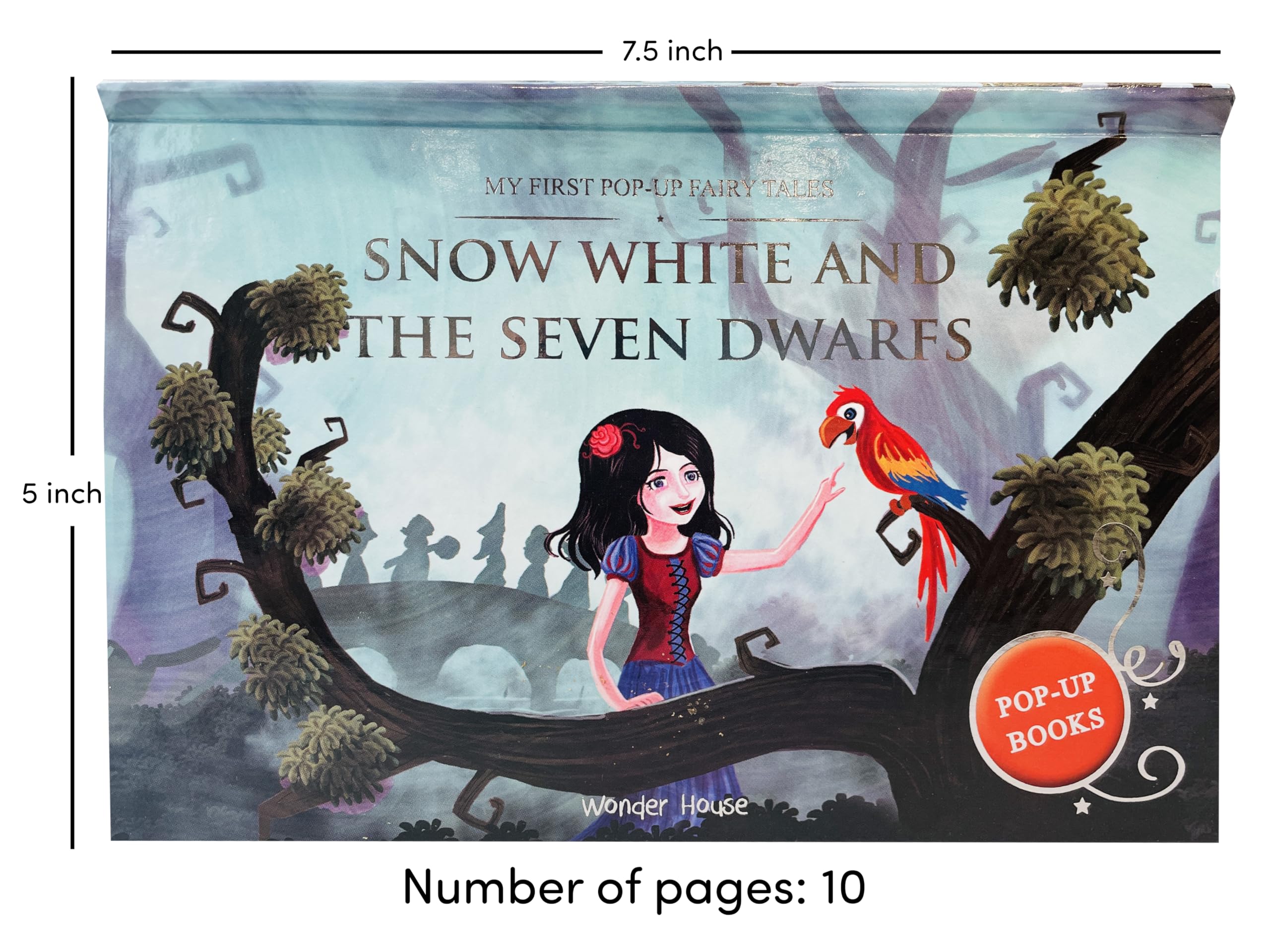 My First Pop Up Fairy Tales - Snow White And The Seven Dwarfs | Pop Up Books For Children 2