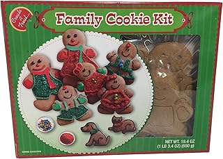 Gingerbread Family and Pets Holiday Cookie Kit