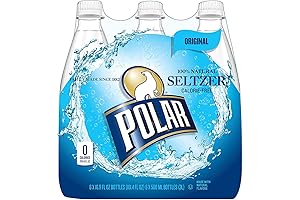 Polar 100% Natural Calorie-Free Lightly Carbonated Seltzer Water