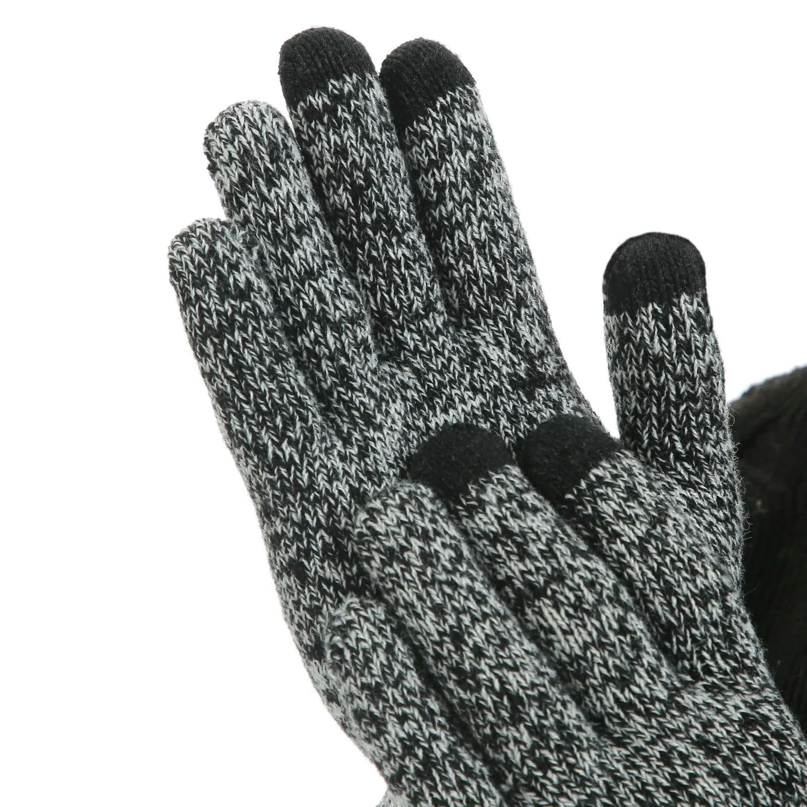 Set Sciarpa Cappello Guanti Inverno Uomo Esterno Casual Business Caldo Cappello Confortevole E Morbido