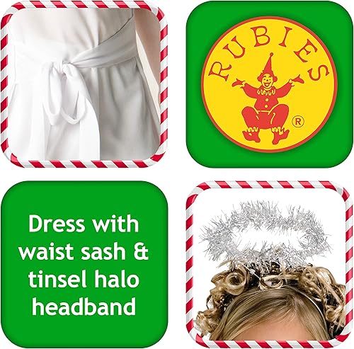 Miniatura 2 de Disfraz infantil de ángel de la casa embrujada, M, Multicolor