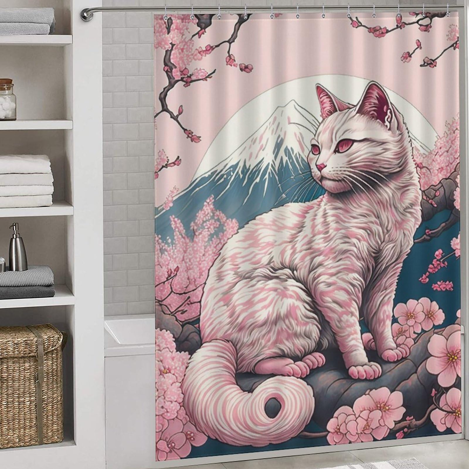 Tissu polyester à séchage rapide pour rideau de douche imperméable de bain