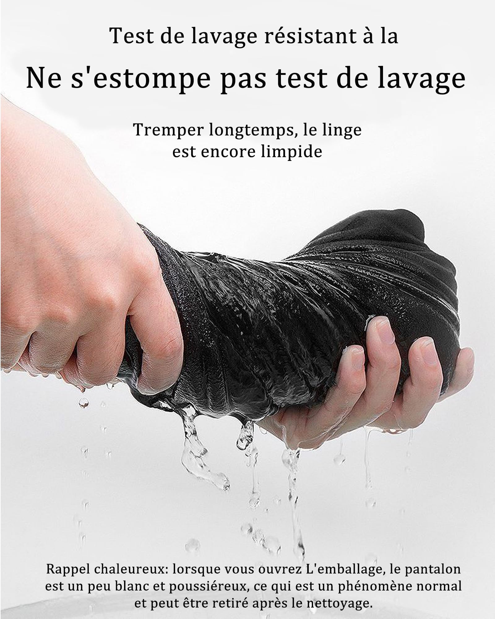 Pantalon Cargo Homme De Travail avec Plusieurs Poches avec Ceinture élastique