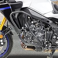 Vista 1 de Para Y.amaha Tracer 9 Tracer9 GT 2021 2022 2023 2024 Motocicleta Carretera Barras de choque Barra de jaula de acrobacias Protector de motor