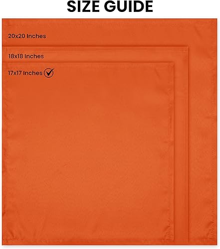 Miniatura 3 de Utopia Home Paquete de 24 servilletas de tela de 18 x 18 pulgadas, servilletas de cena 100% poliéster con bordes dobladillos, servilletas lavables