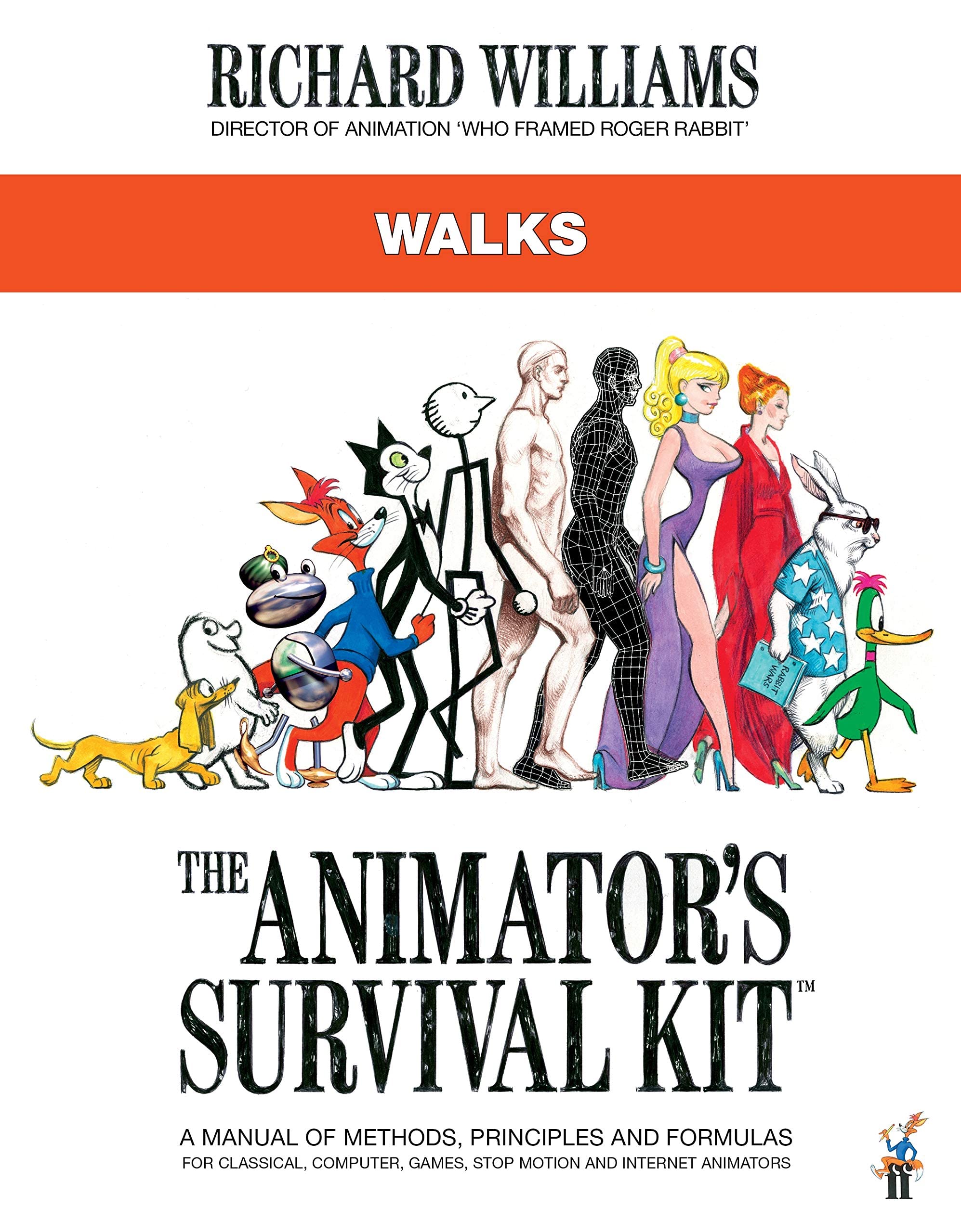 The Animator's Survival Kit Collection 4 Books Set By Richard Williams (Walks, Flexibility and Weight, Dialogue Directing Acting and Animal Action & Runs Jumps and Skips)