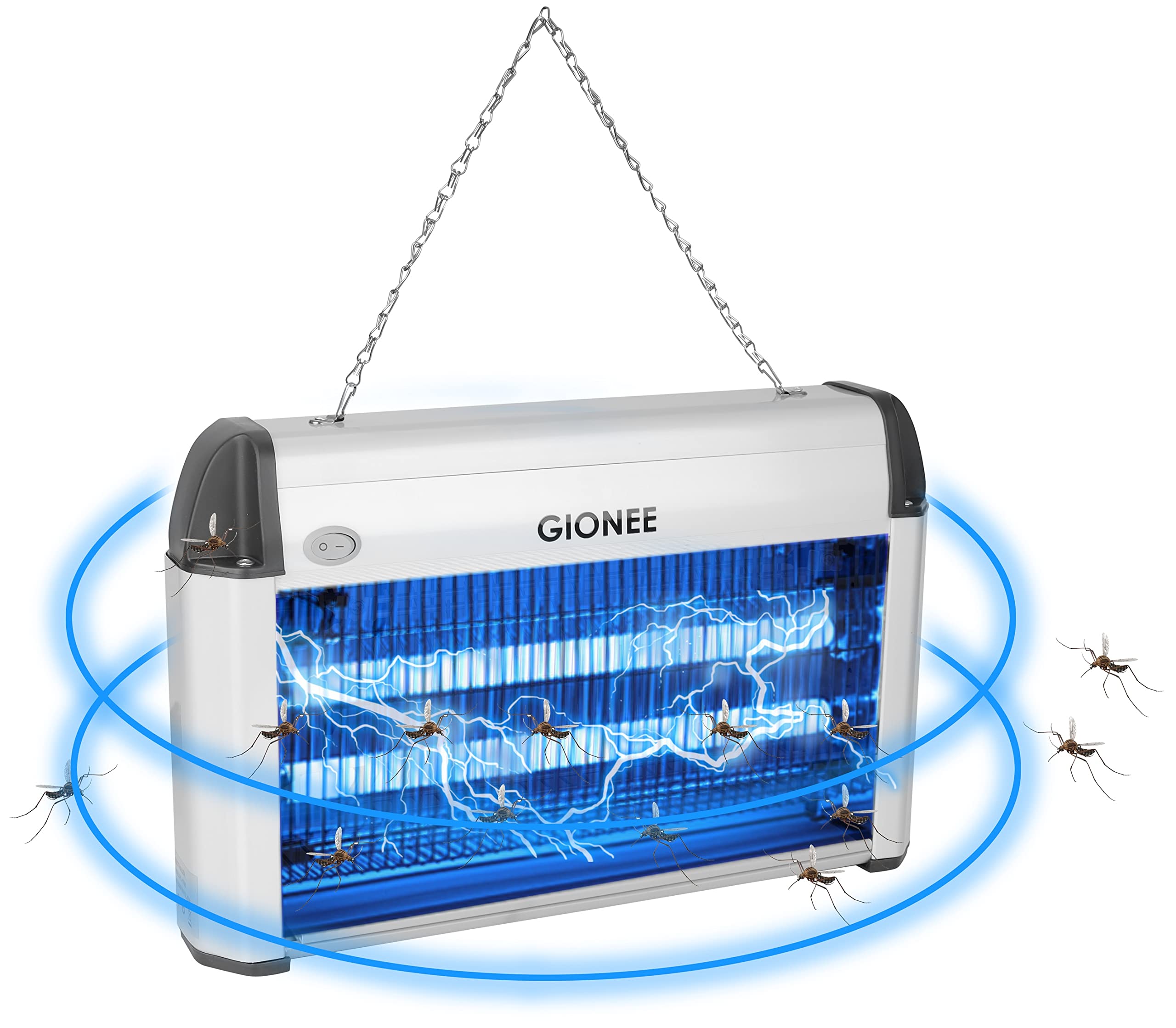 GIONEE 1 feet Standard 4000V High Current Electric Bug Zapper Fan | Machine for Fly & Insect Killer | UV Blue Light (NOT for Mosquitoes) (B0CV4BKGGH) Amazon Price History, Amazon Price Tracker
