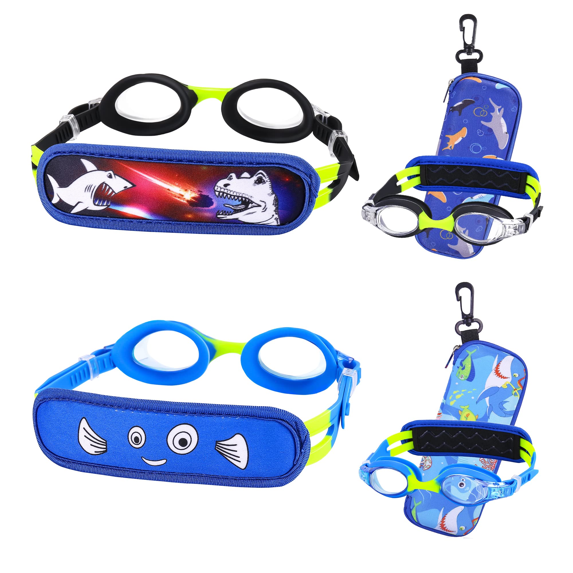 Swim Goggles Toddler Age 3-8