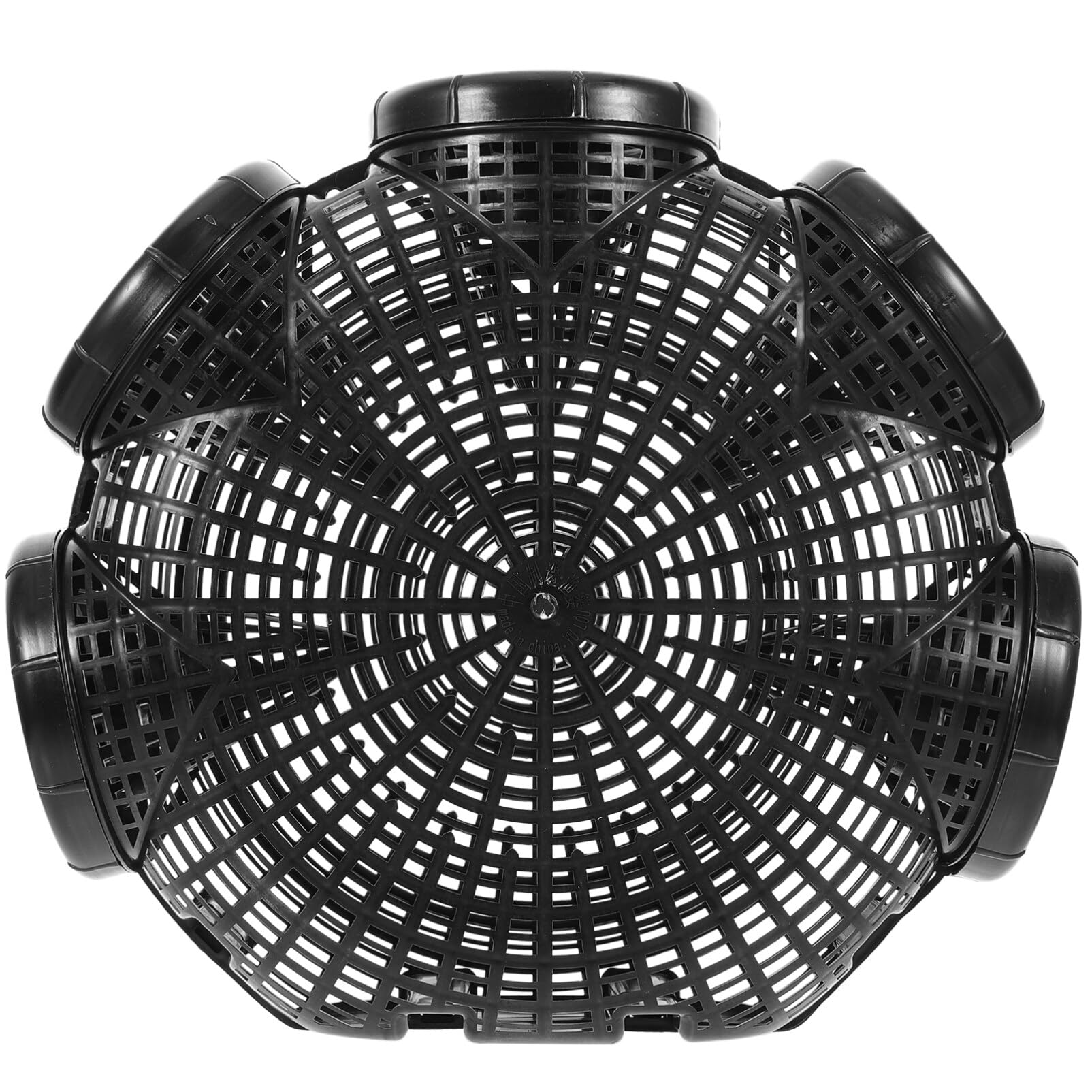 Anneome Fish and Shrimp EEL Cage Folding Crawfish Mesh Portable Fish Catch Trap Fishing Mesh Catch Fish Loach Cage Fish Cage Black Pp Crab Trap Crab Traps Portable Fishing Trap