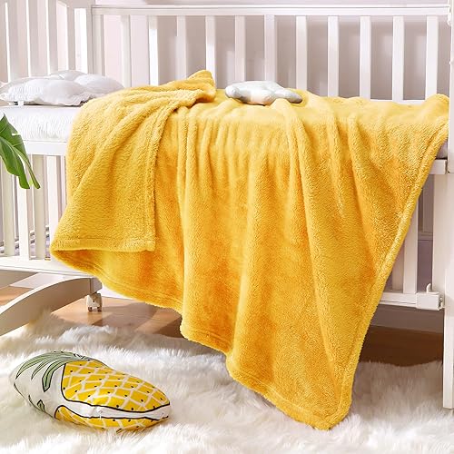 Miniatura 3 de Exclusivo Mezcla - Manta de forro polar mullida, super suave, esponjosa y cálida para sofá, cama, uso para todas las estaciones (40x50 pulgadas,