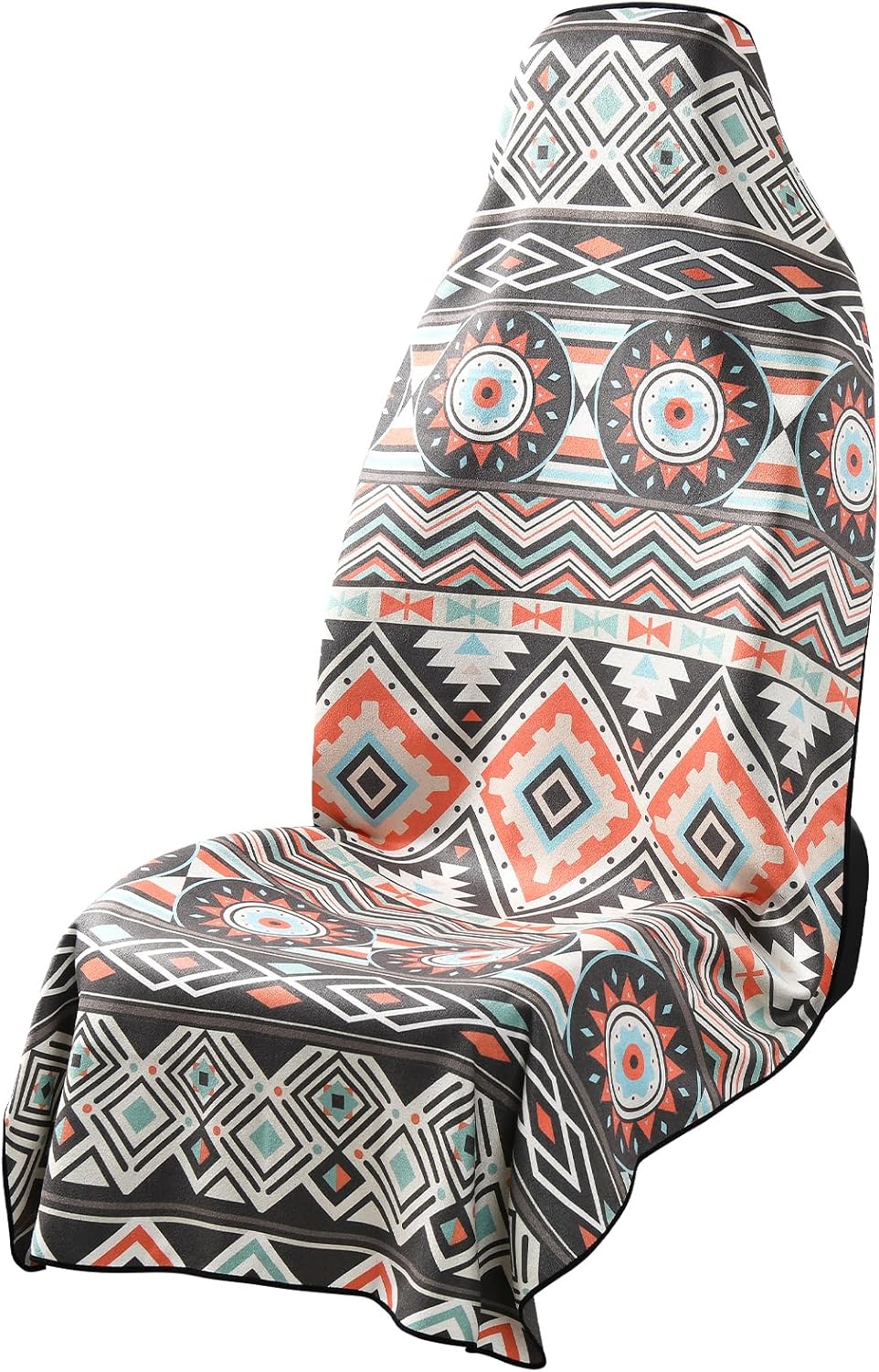 FLORICH Microfiber Towel Seat Covers for Cars, Sweating Car Seat Cover for Post Gym Workout, Running, Swimming, Beach and Hiking, Universal Fit Non-Slip Car Seat Towel Cover for Cars Trucks SUV