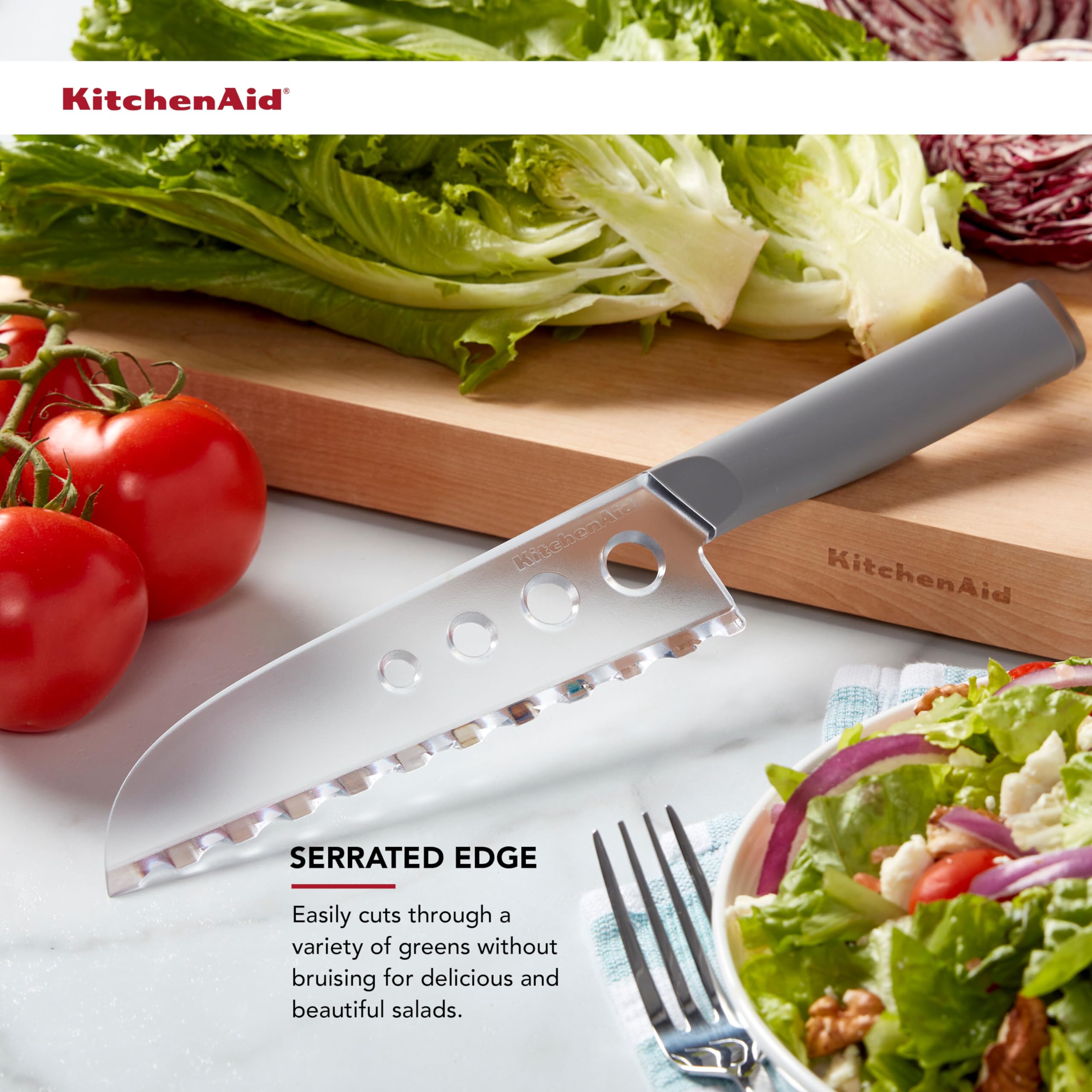 KitchenAid ステンレスボウルK 45 ＆エコール辻編パウンドケーキ本 Amazon.com: KitchenAid Lettuce Knife: Home & Kitchen