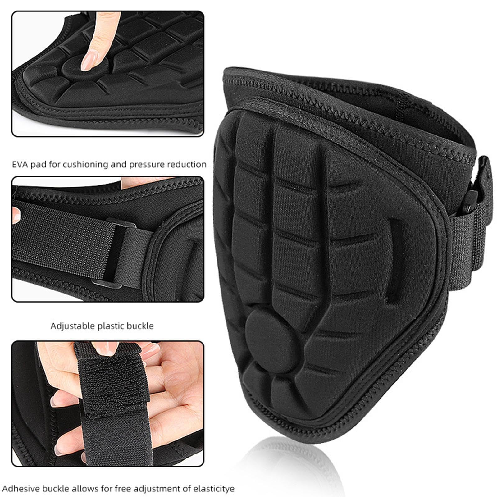 Harilla Équipement de Protection de du coude de Baseball avec Sangles réglables pour la Protection des Adultes Compact Eva Elbow Pad Softball