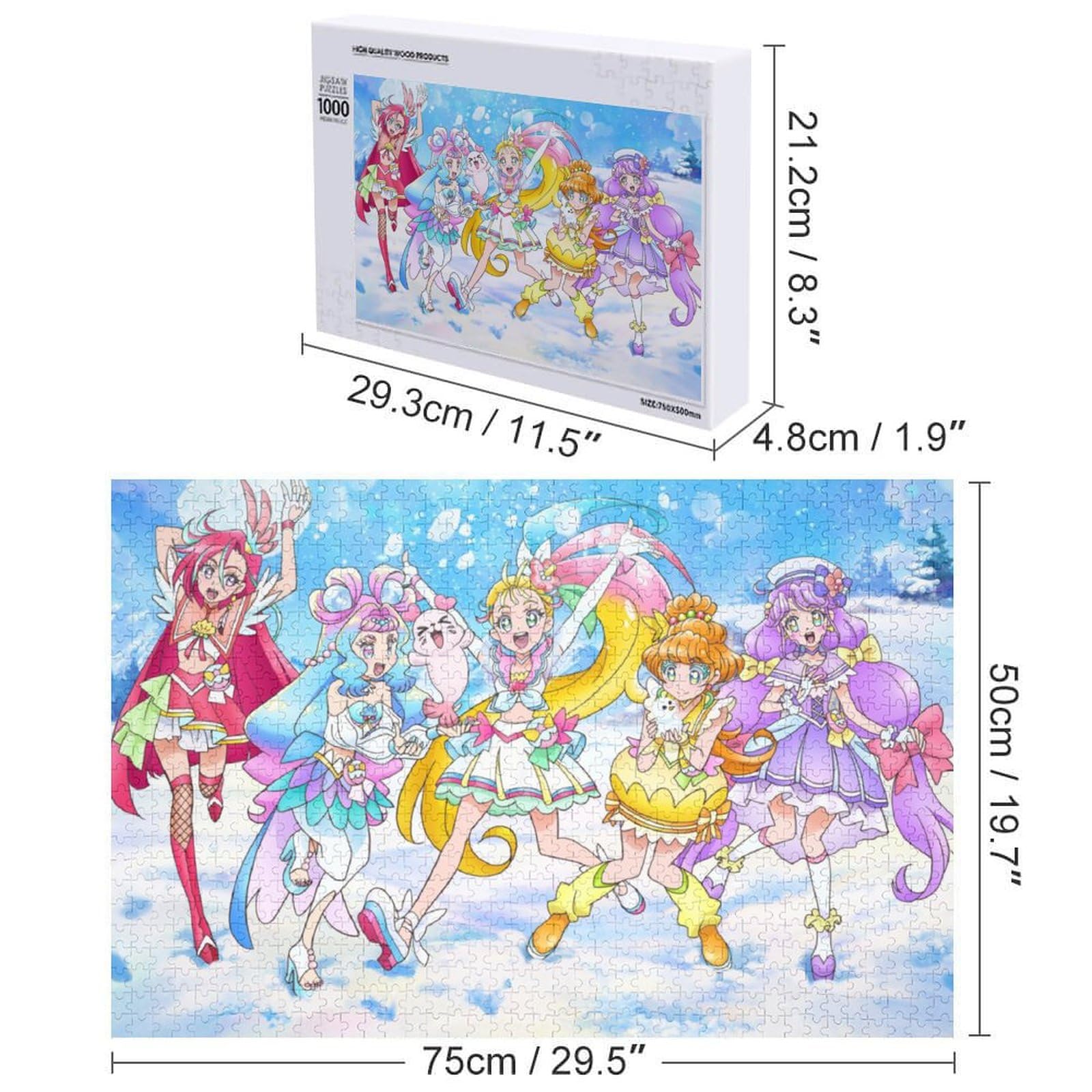 Amazon.co.jp: プリキュア ジグソーパズル 木製パズル 300 PCS 500 PCS