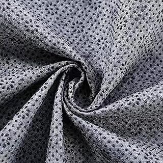 71x118 Inch Non Slip Final Backing Cloth, Vinyl Primary Tufting Cloth Backing Fabric, Non Slip Pad with Plum Blossom Pattern for Carpets Rug Tufting Gun Cushion Punch Needle