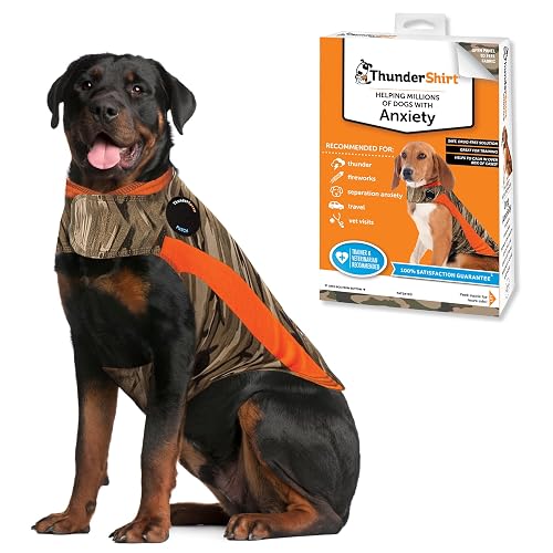 ThunderShirt para Perros, XX Grande, Camuflaje Polo - Chaleco de ansiedad para Perros